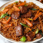 Beef Stir-Fried Noodles 3 Beef Stir-Fried Noodles