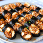 Glazed Baby Potatoes with Sesame & Scallions 3 Glazed Baby Potatoes with Sesame & Scallions