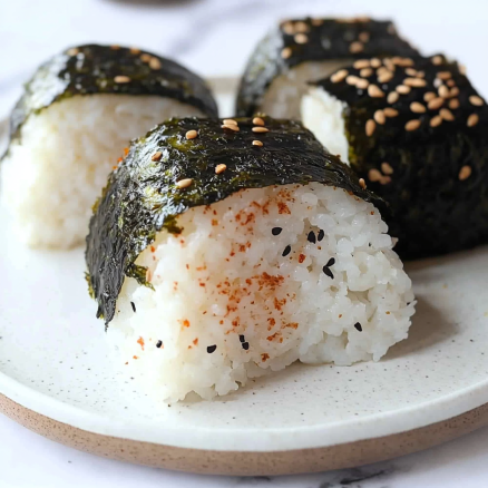 Classic Japanese Rice Balls (Onigiri) 2 Classic Japanese Rice Balls (Onigiri)