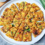Golden Corn & Chive Fritters – Party Style Wedges 3 Golden Corn & Chive Fritters – Party Style Wedges