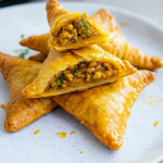 Meat-Filled Samosas 3 Meat-Filled Samosas