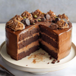 Cherry Mousse Dome Cake