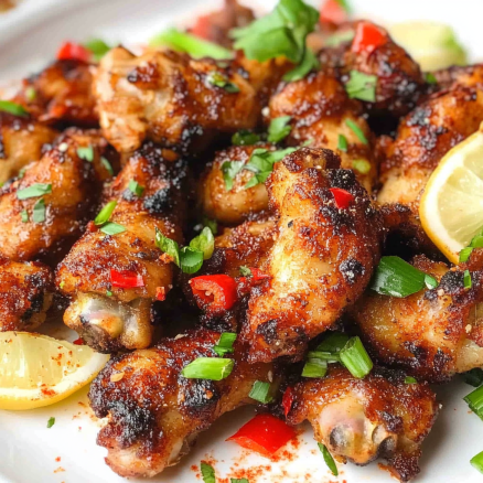 Spicy Garlic Chili Chicken Wings with Lemon Zest 2 Spicy Garlic Chili Chicken Wings with Lemon Zest