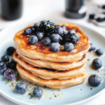 Fluffy Blueberry Pancakes with Maple Syrup 3 Fluffy Blueberry Pancakes with Maple Syrup