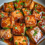 Sesame Soy Glazed Tofu 3 Sesame Soy Glazed Tofu