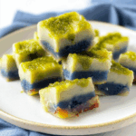 Layered Pandan & Sweet Rice Cake (Kuih Seri Muka Twist)