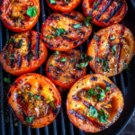 Charred Grilled Tomatoes with Fresh Herbs