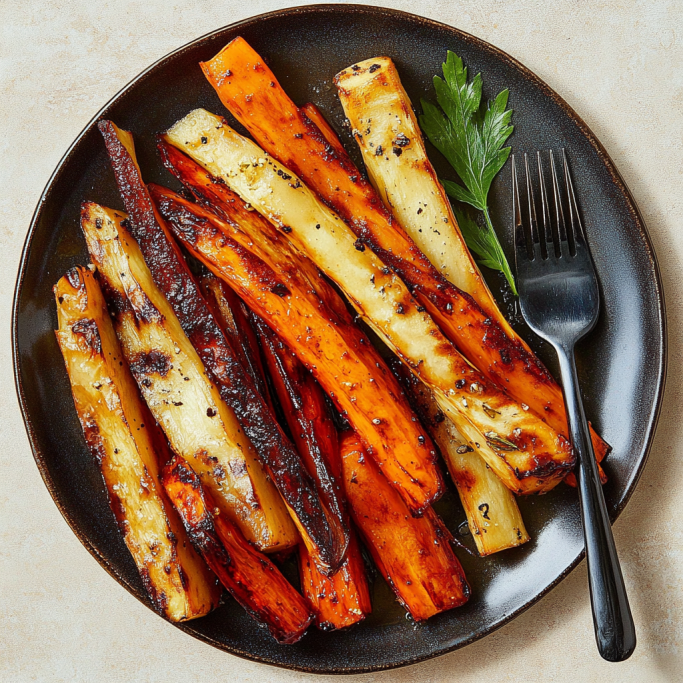 Roasted Carrots and Parsnips