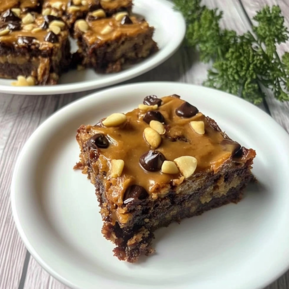 Peanut Butter Chocolate Chip Brownies
