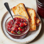 Cranberry Chutney with Toasted Bread