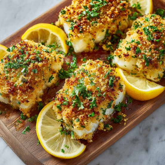 Crispy-Skinned Cod Fillets