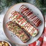 Chocolate Covered Christmas Cookie Bars 3 Chocolate Covered Christmas Cookie Bars
