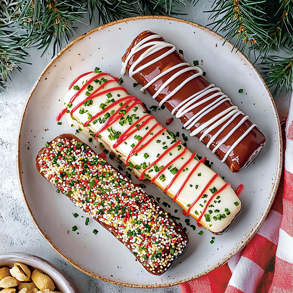 Chocolate Covered Christmas Cookie Bars 2 Chocolate Covered Christmas Cookie Bars