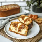 Dulce de Leche Cheesecake Loaf Cake