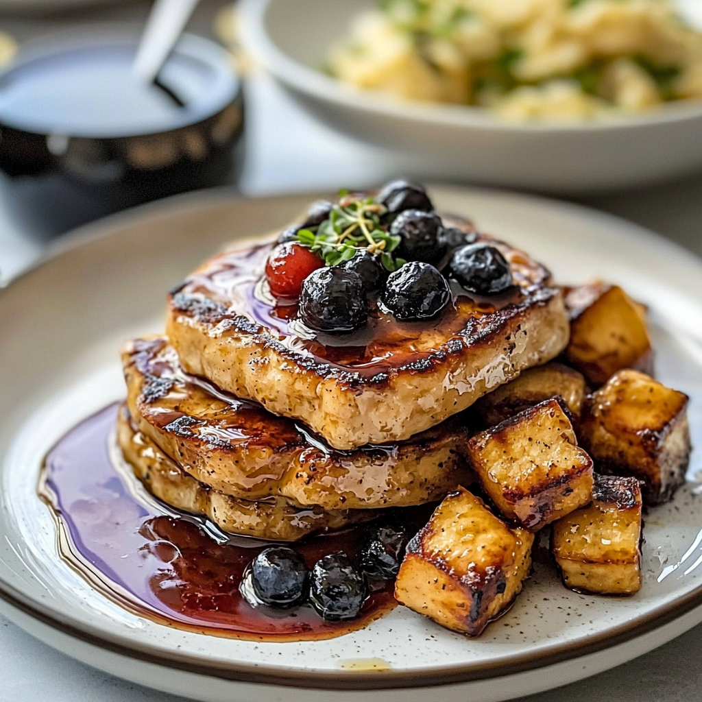 How to Make Maple Glazed Tofu French Toast with Fresh Berries – A Sweet and Savory Vegan Breakfast Delight Everyone Will Love 2 How to Make Maple Glazed Tofu French Toast with Fresh Berries – A Sweet and Savory Vegan Breakfast Delight Everyone Will Love