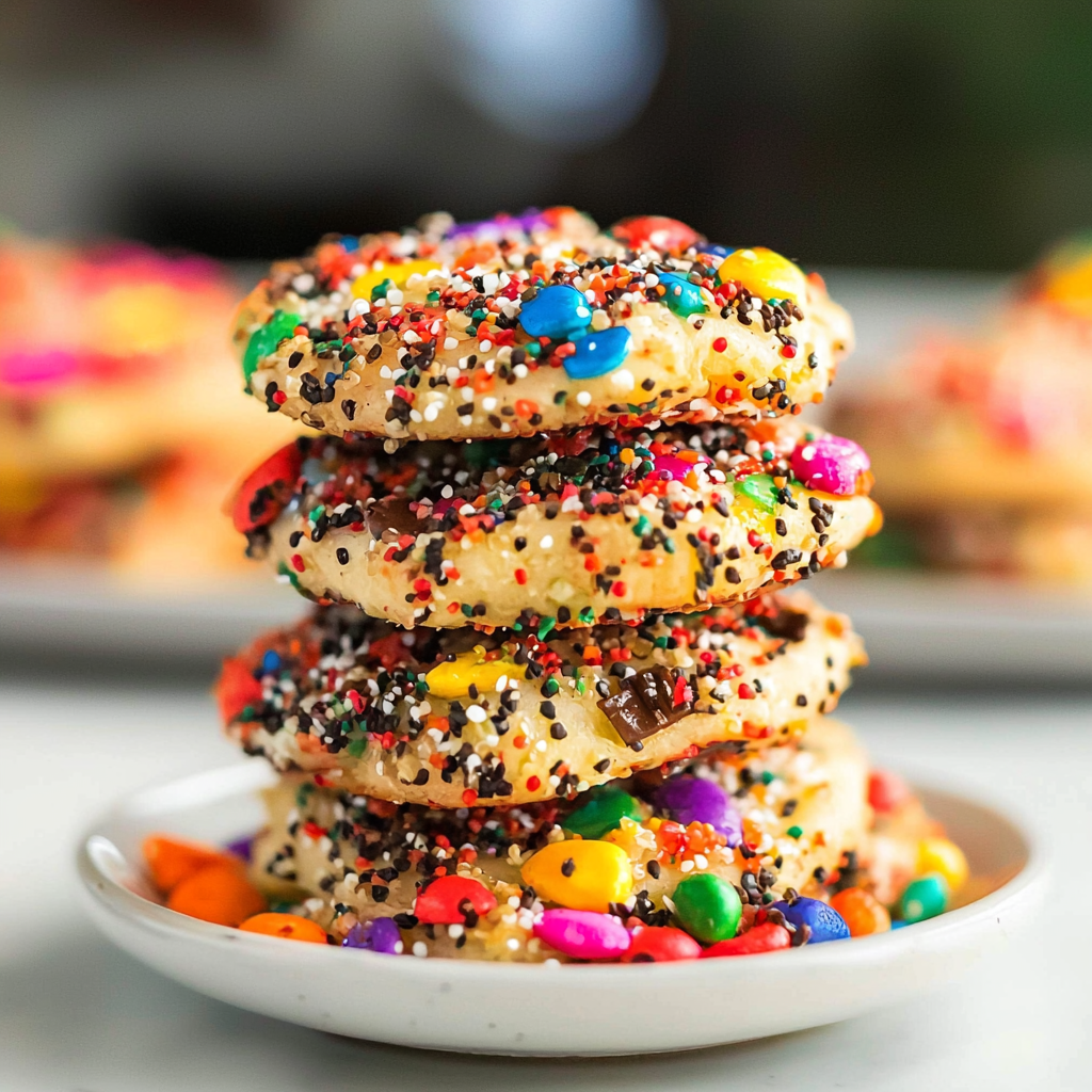 Birthday Sprinkle Sugar Cookies