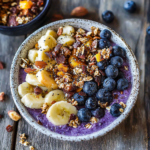 Blueberry Banana Smoothie Bowl
