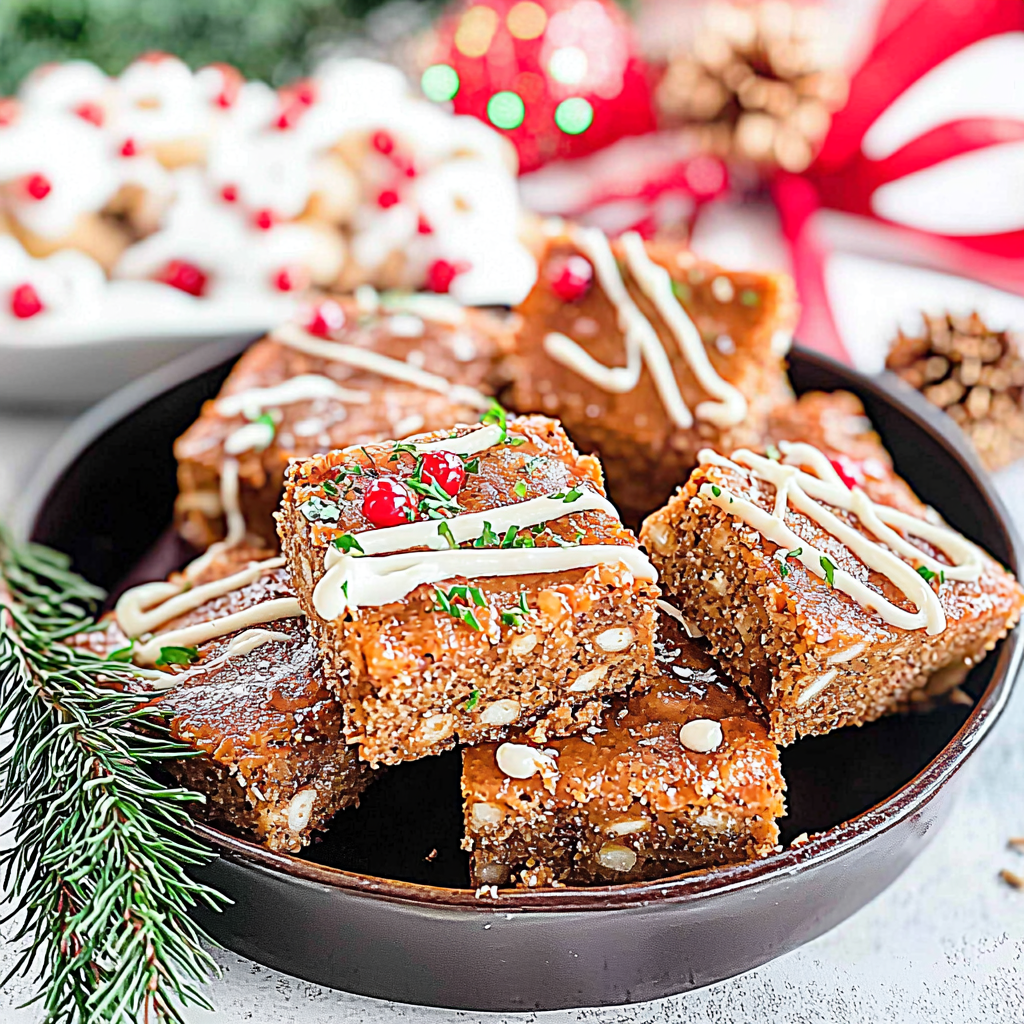 Nutty Caramel Spice Bars – A Chewy, Crunchy Dessert Full of Warm Holiday Spices 2 Nutty Caramel Spice Bars – A Chewy, Crunchy Dessert Full of Warm Holiday Spices