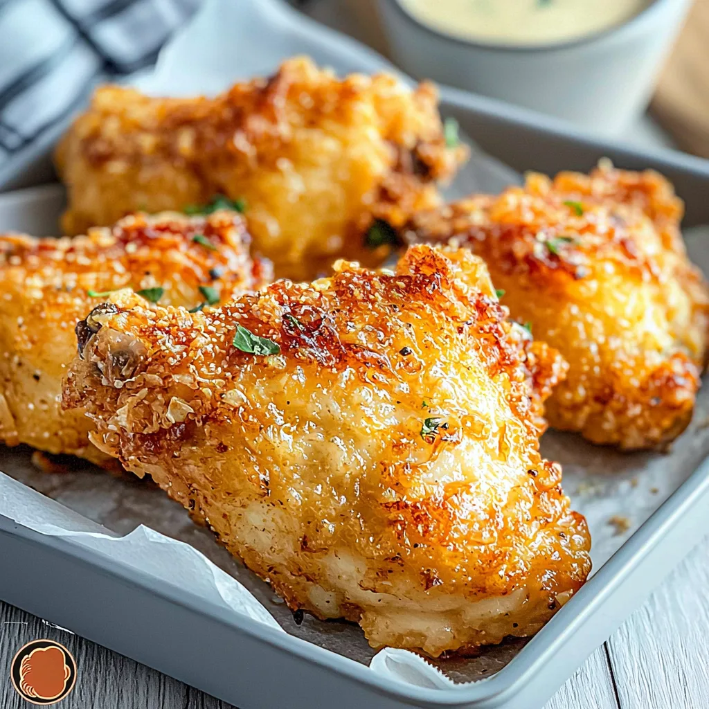 Crispy Baked Chicken Thighs