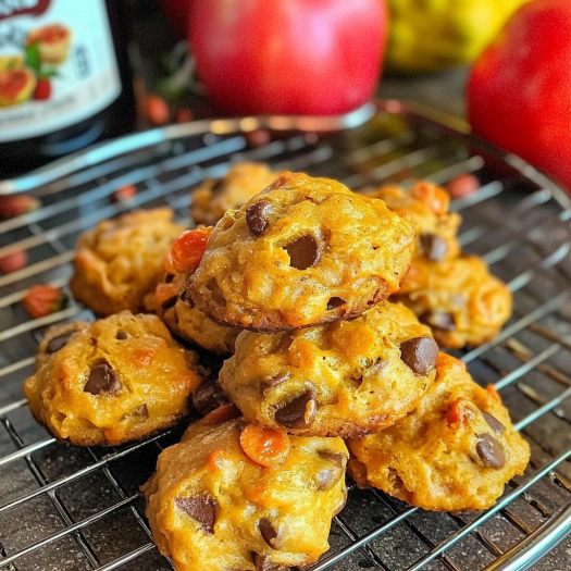 Soft and Chewy Apple Chocolate Chip Cookies