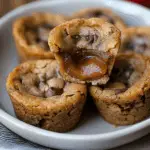 Gooey Caramel-Stuffed Cookie Cups 3 Gooey Caramel-Stuffed Cookie Cups