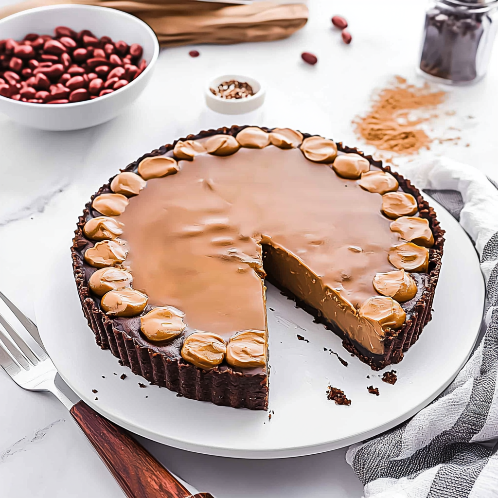 Salted Caramel Chocolate Tart 2 Salted Caramel Chocolate Tart