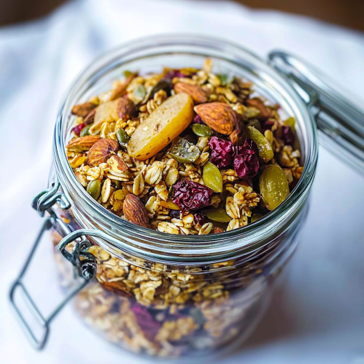 Homemade Fruit & Nut Granola Mix