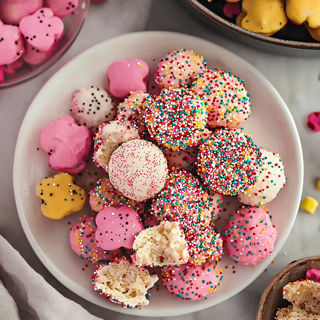 Green Candy Heart Truffles
