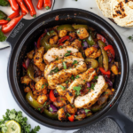 Spicy Chicken and Vegetable Skillet with Potatoes
