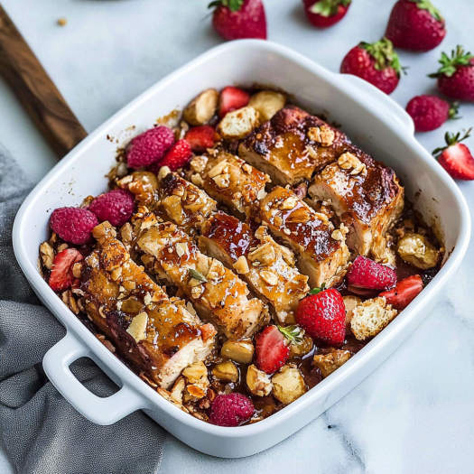 Baked Berry French Toast Casserole