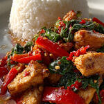 Thai Basil Chicken with Jasmine Rice