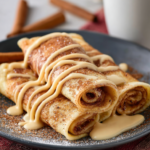 Cinnamon Roll Crepes