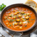 Creamy Tomato Chickpea Soup