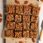 Southern Pecan Pie Bars with Buttery Shortbread Crust