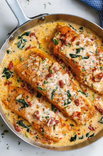 Creamy Tuscan Salmon