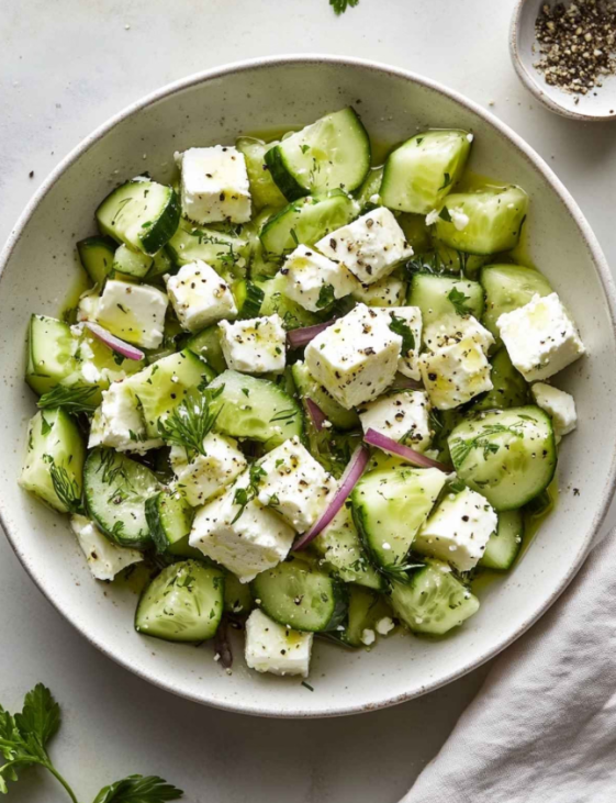 Cucumber Feta Salad