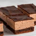 Chocolate Mousse Brownie Bars