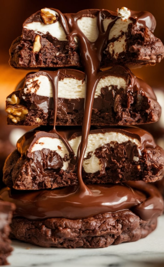 Chocolate Mousse Brownies