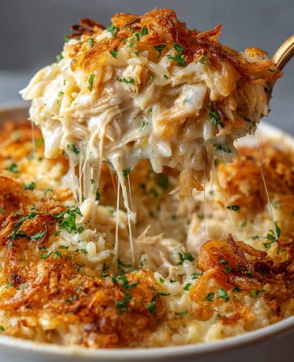Creamy Chicken and Rice Casserole