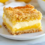 Lemon Cream Cheese Crumb Bars