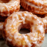 Glazed Sour Cream Donuts