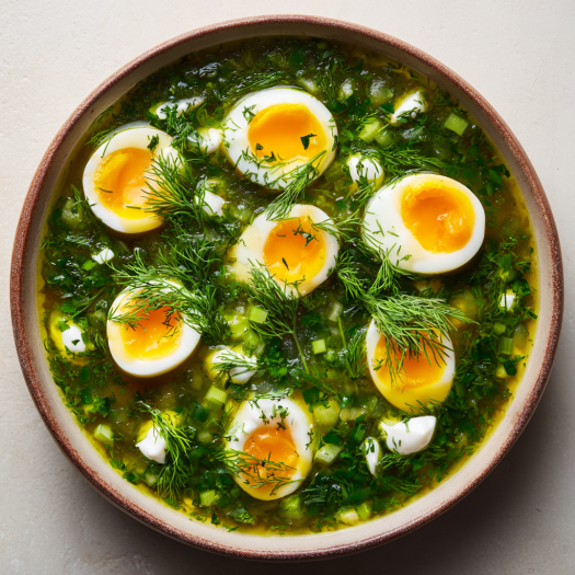 Herb Egg Soup
