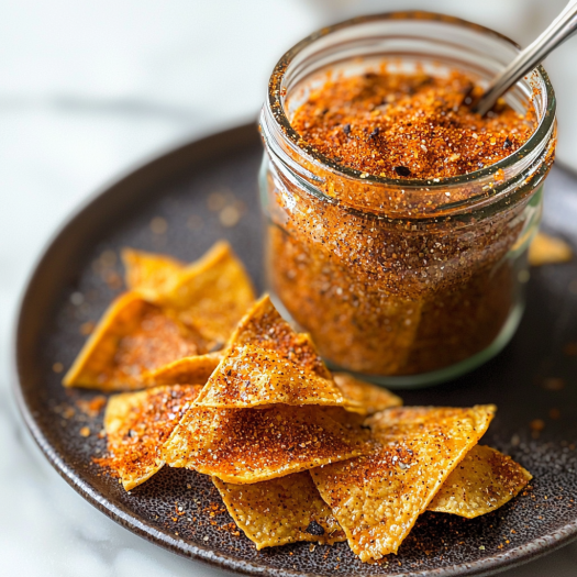 Chili Spice Mix with Seasoned Tortilla Chips
