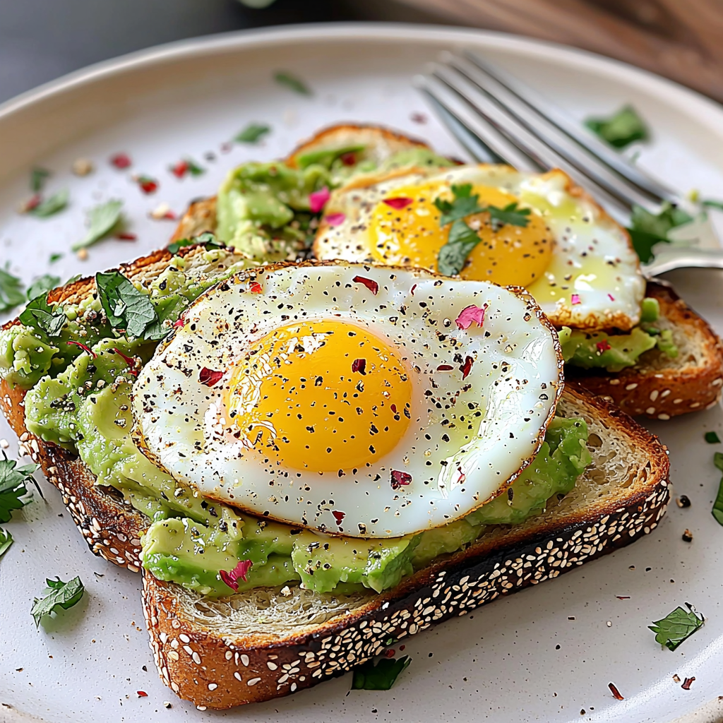 Avocado Egg Toast