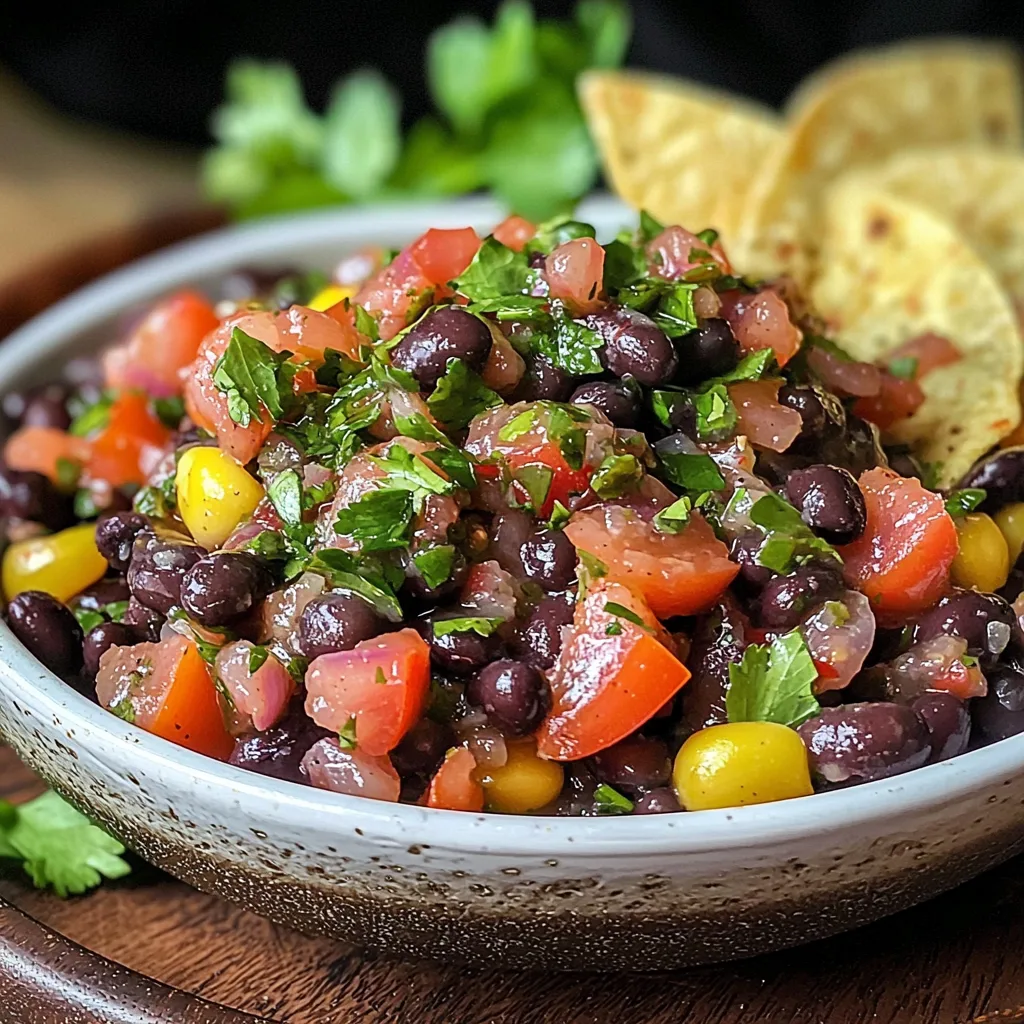 Black Bean Corn Salsa