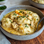 Crockpot Chicken & Dumplings