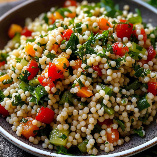 Pearl Couscous Salad