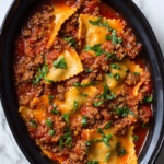 Classic Beef Ravioli in Tomato Sauce