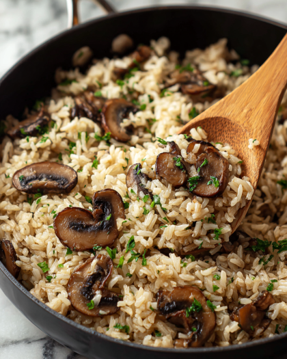 Mushroom Rice