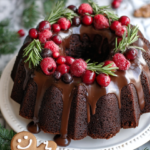 Chocolate Holiday Bundt Cake